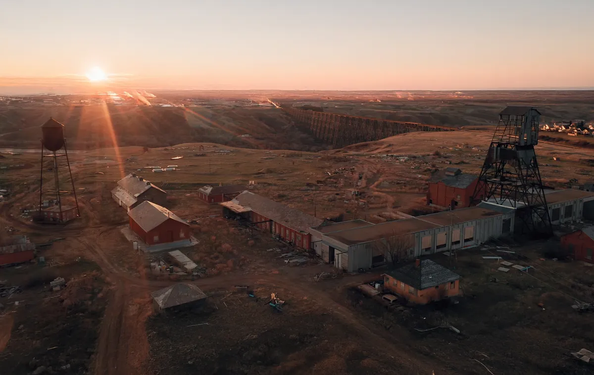 BTS shot of the interview setup for Sumus Post vision video production